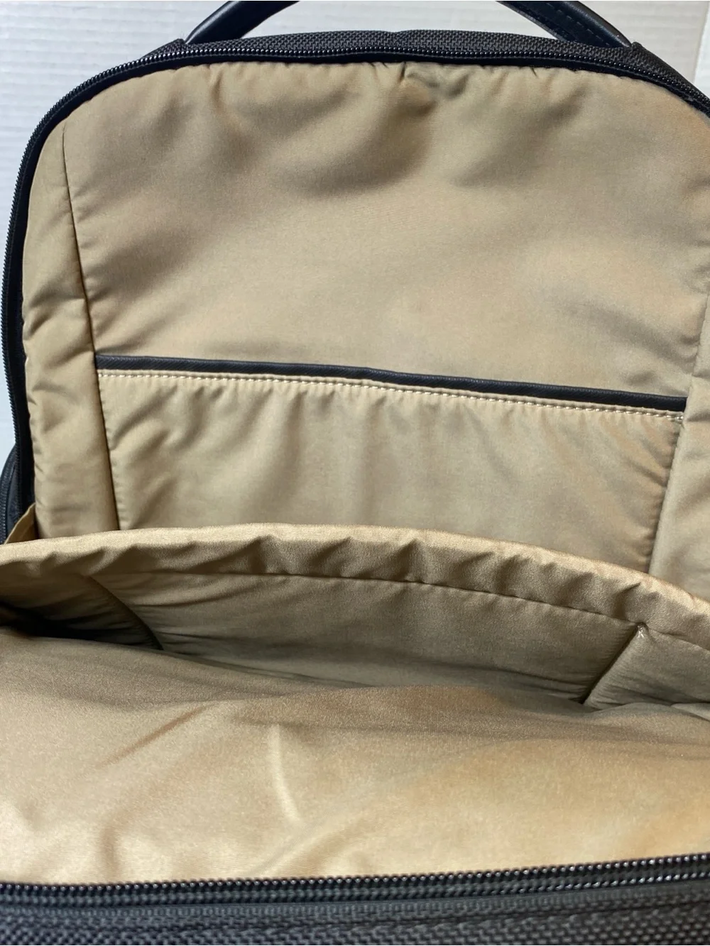 Briggs & Riley @work Large Cargo Backpack Black Laptop Travel Bag KP436-4 Clean
